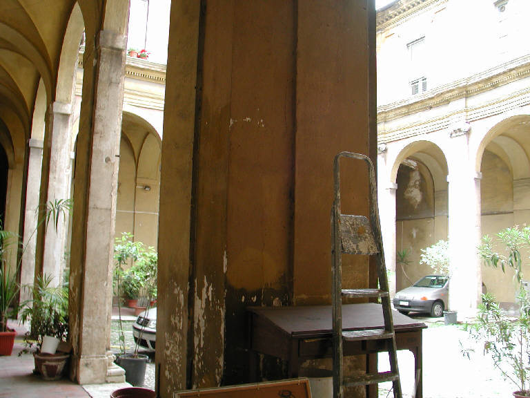 Chiostro dell'abate del Monastero di S. Faustino Maggiore (canonica) - Brescia (BS) 