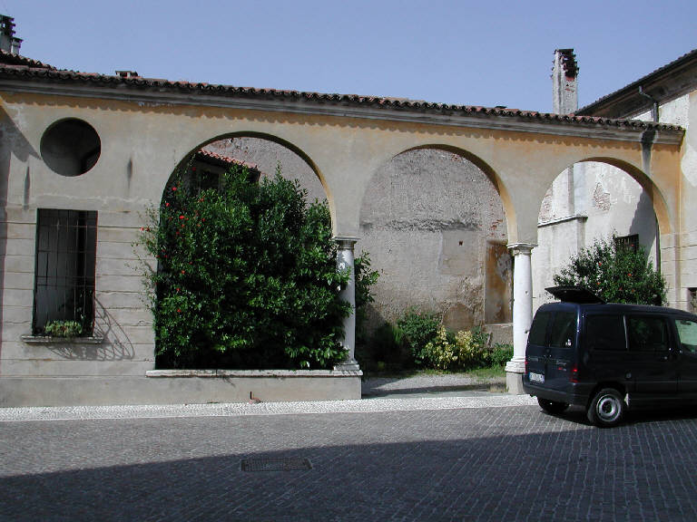 Portico di Palazzo Guidetti (portici) - Borgosatollo (BS) 
