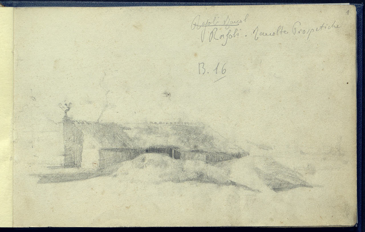 Casolari (disegno) di Bianchi, Mosè; Bianchi, Mosè (seconda metà sec. XIX)