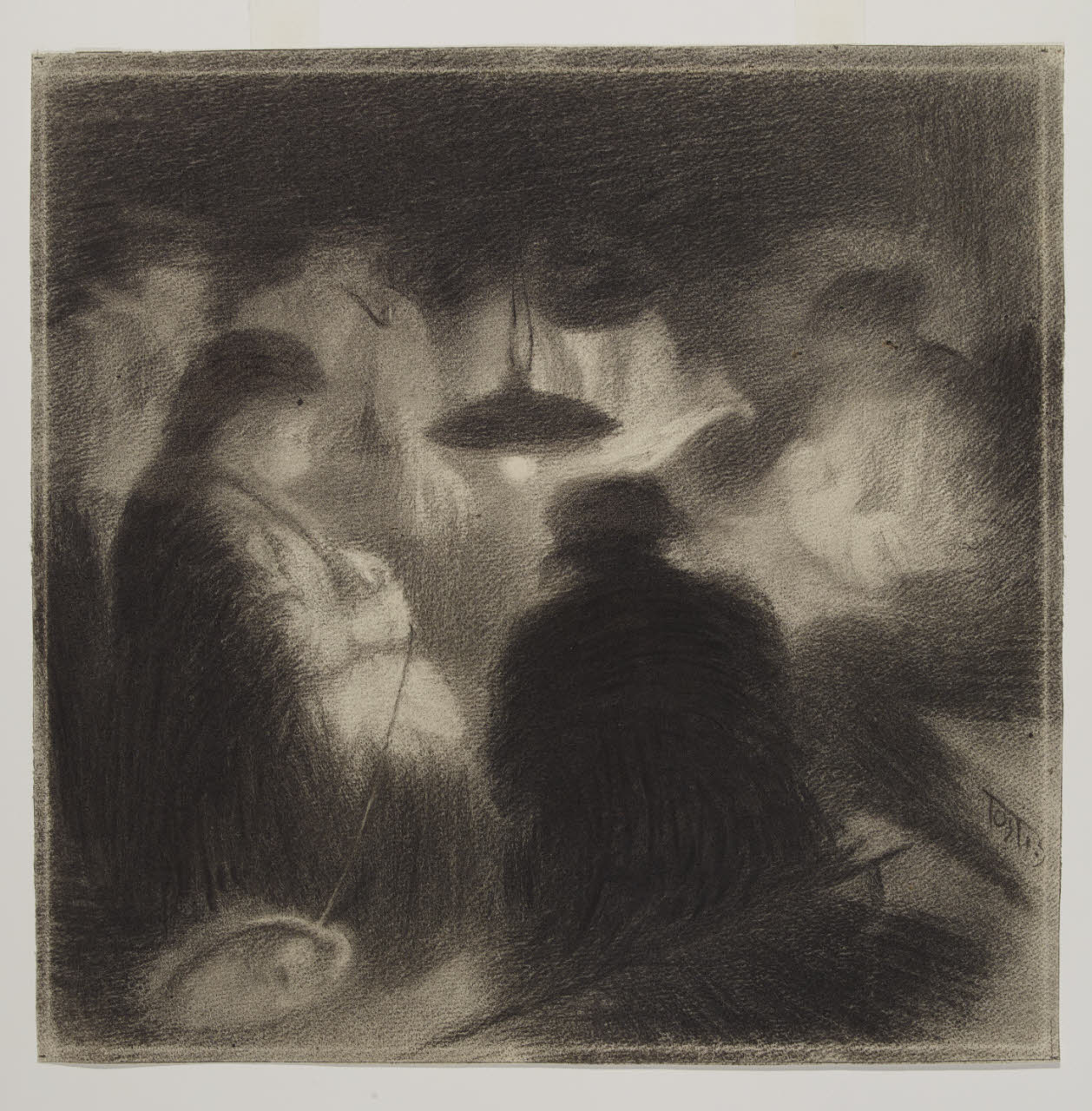 Interno (disegno) di Tosti, Saturno (sec. XX)