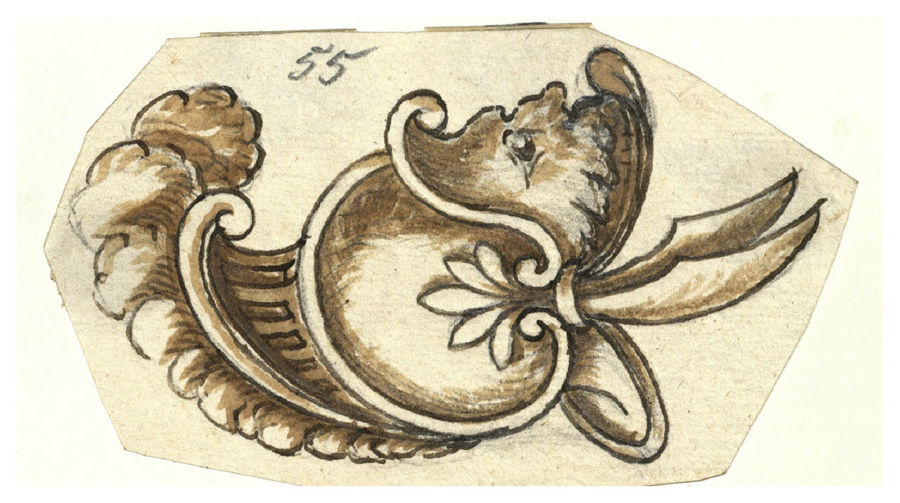 Elmo (disegno) di Comerio, Agostino ((?)) (sec. XIX)