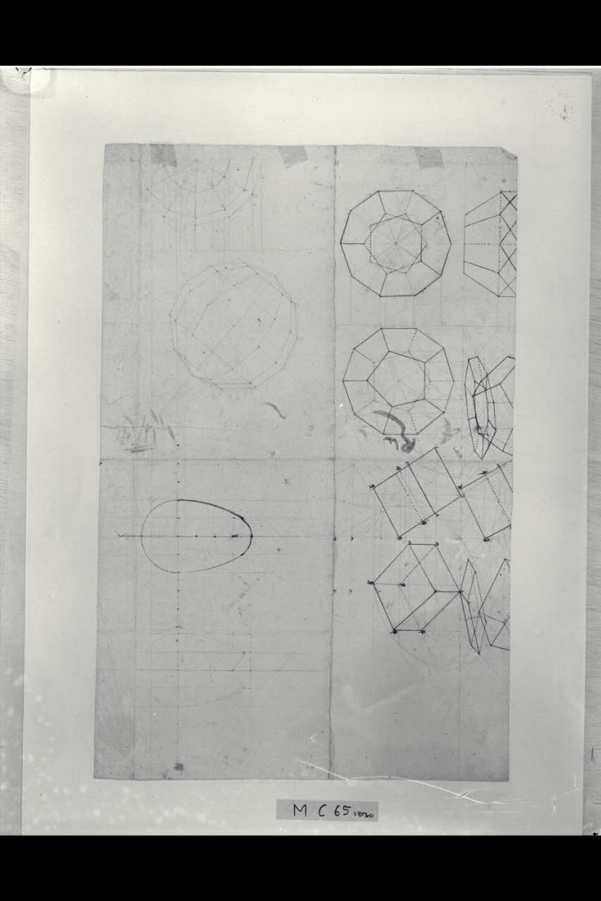 Figure geometriche (disegno) di Maggiolini (bottega) (secc. XVIII/ XIX)