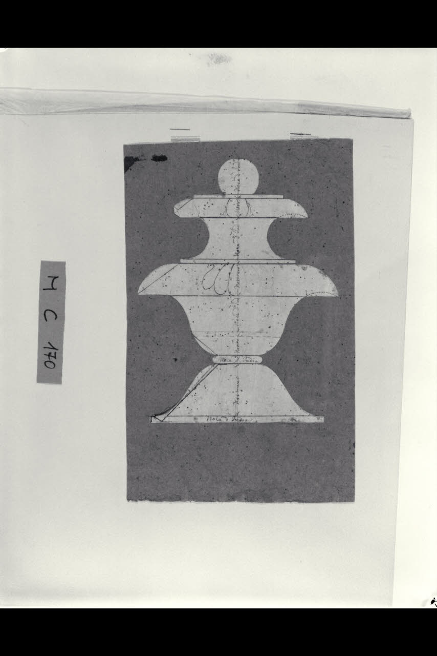 Puntale (disegno) di Albertolli, Giocondo il Vecchio ((?)) (secc. XVIII/ XIX)