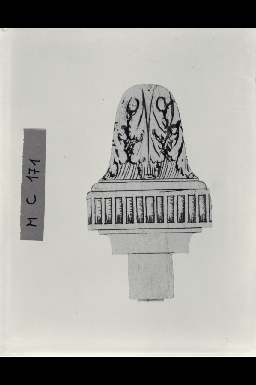 Puntale (disegno) di Albertolli, Giocondo il Vecchio ((?)) (secc. XVIII/ XIX)