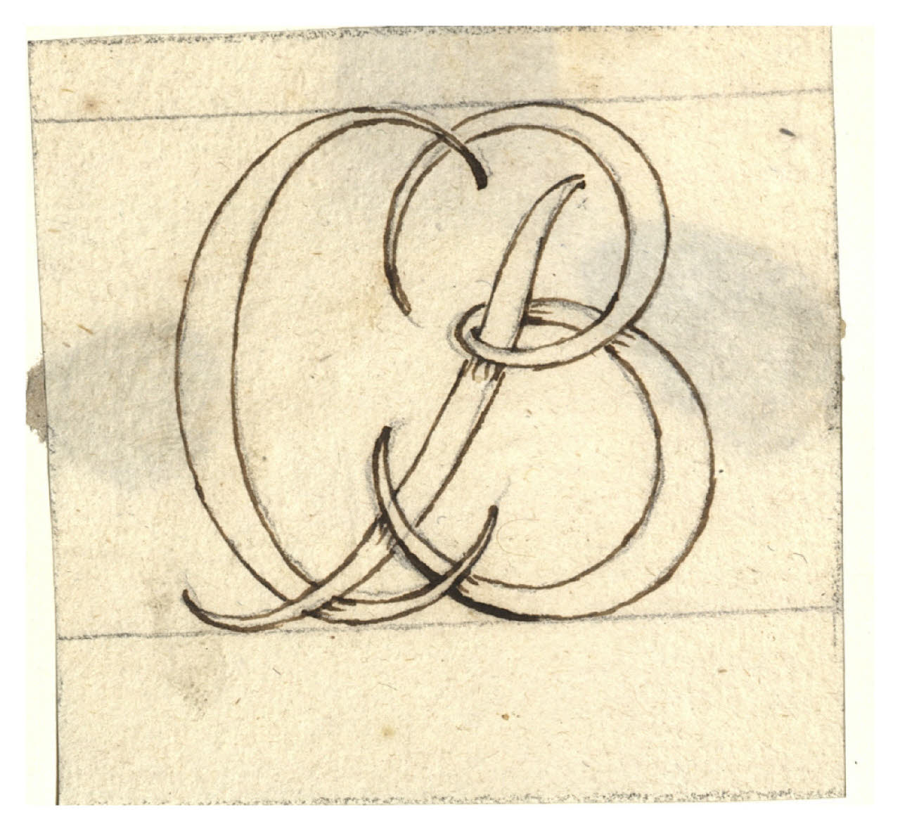 Monogramma CB (disegno) di Maggiolini (bottega) (secc. XVIII/ XIX)