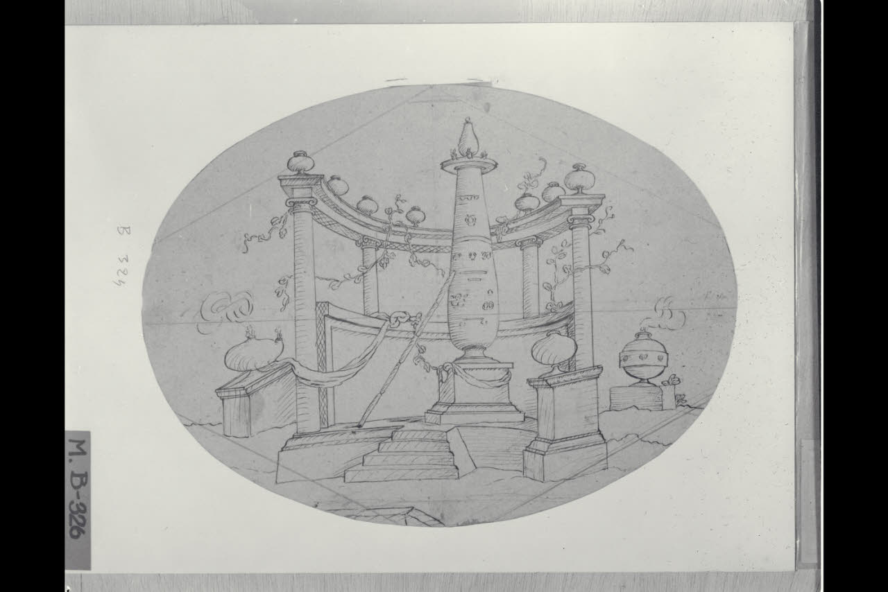 Da Le antichità di Ercolano esposte (disegno) di Maggiolini (bottega) (secc. XVIII/ XIX)