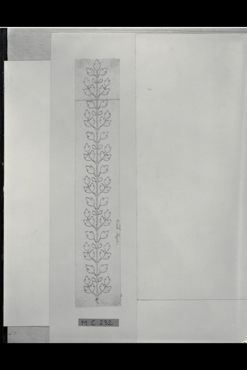 Fregio (disegno) di Maggiolini (bottega) (secc. XVIII/ XIX)