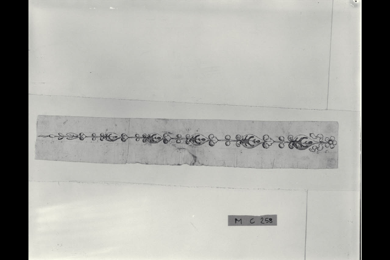 Candelabra (disegno) di Maggiolini (bottega) (secc. XVIII/ XIX)