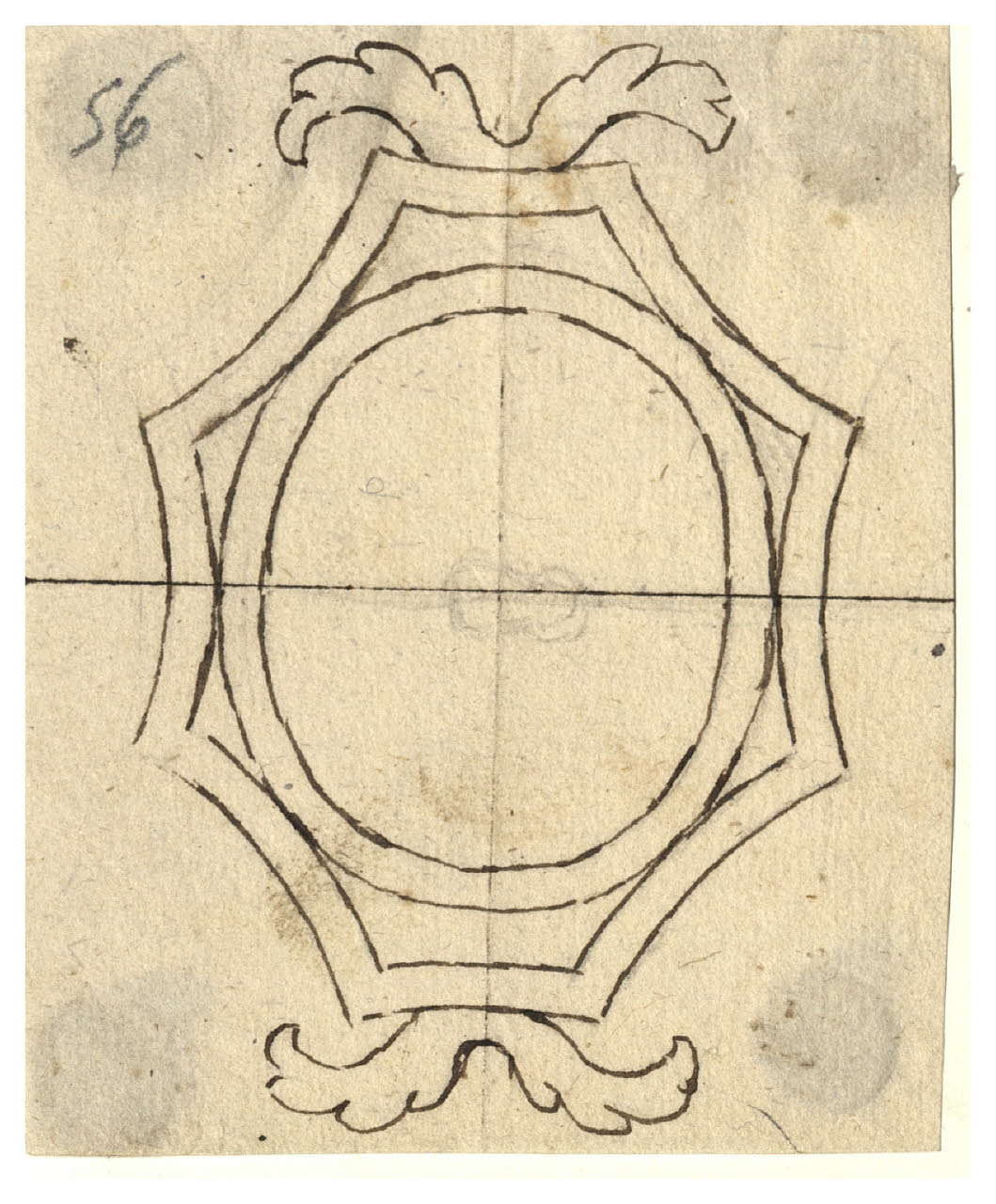 Doppia cartella (disegno) di Maggiolini (bottega) (secc. XVIII/ XIX)
