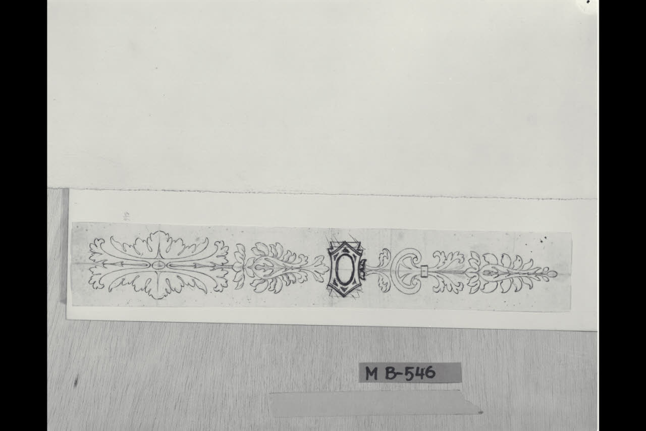 Candelabra (disegno) di Maggiolini (bottega) (secc. XVIII/ XIX)