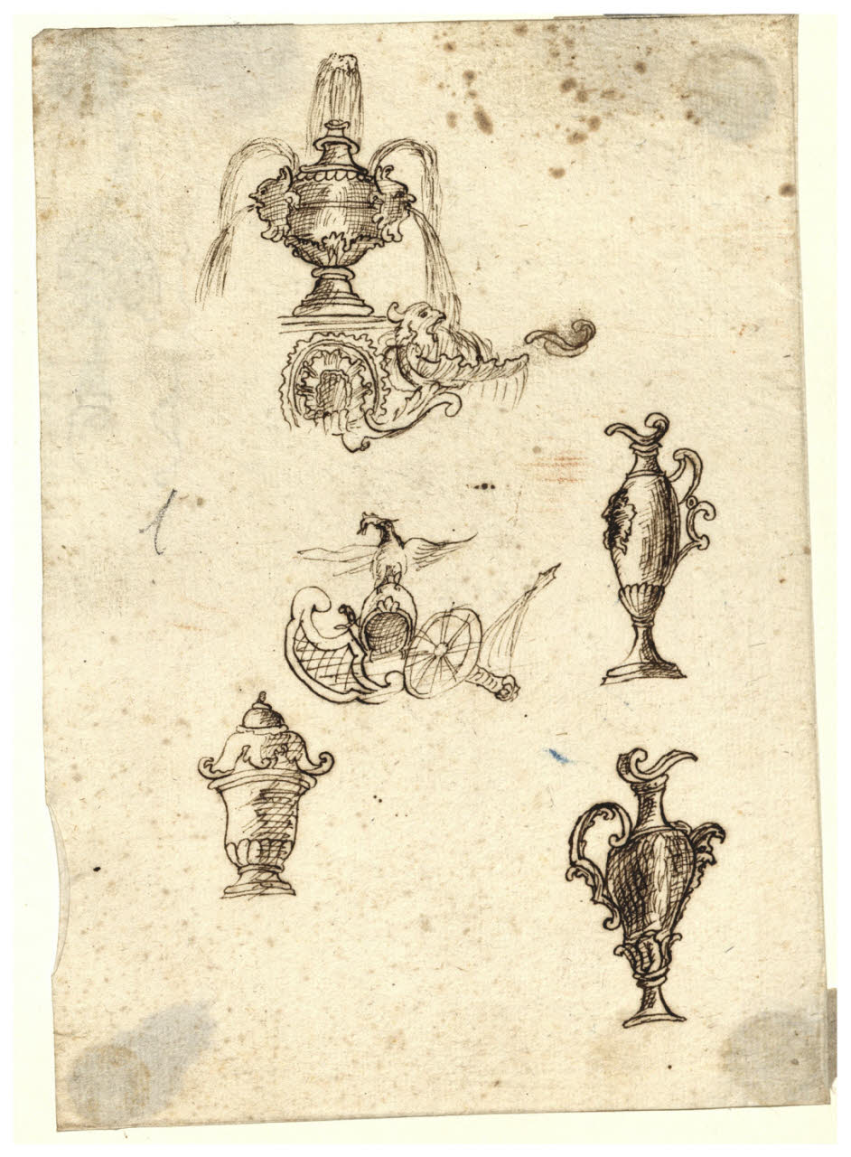 Vasi (disegno) di Maggiolini (bottega) (secc. XVIII/ XIX)