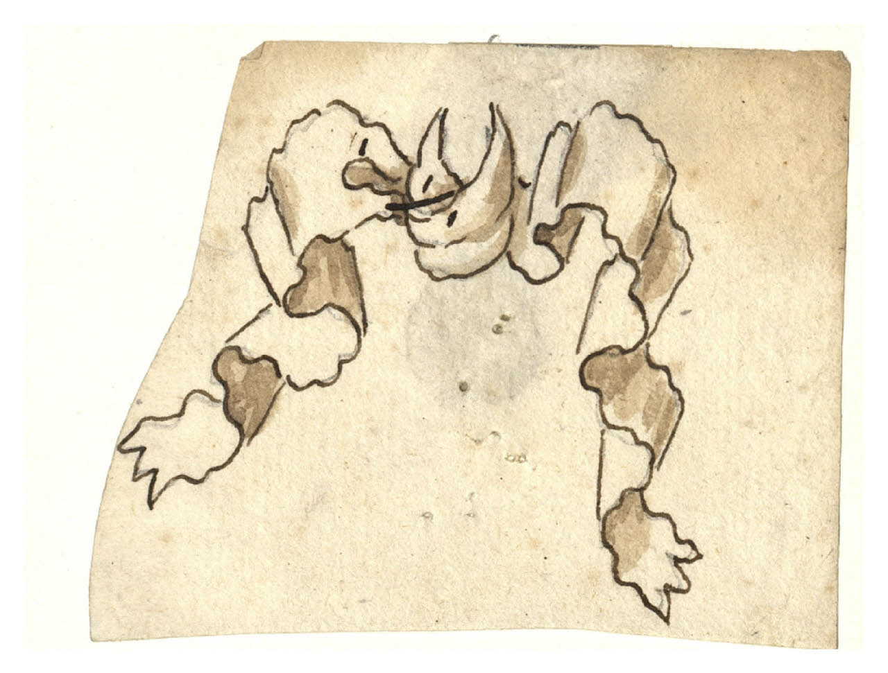 Nastro (disegno) di Maggiolini (bottega) (secc. XVIII/ XIX)