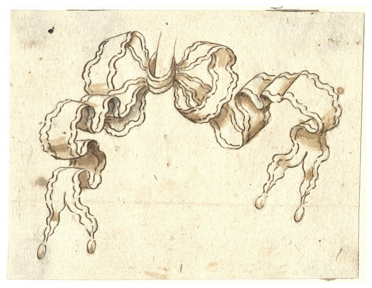 Nastro (disegno) di Maggiolini (bottega) (secc. XVIII/ XIX)