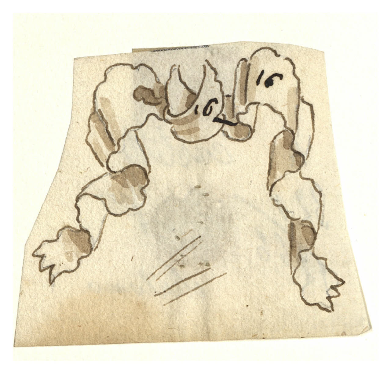 Nastro (disegno) di Maggiolini (bottega) (secc. XVIII/ XIX)