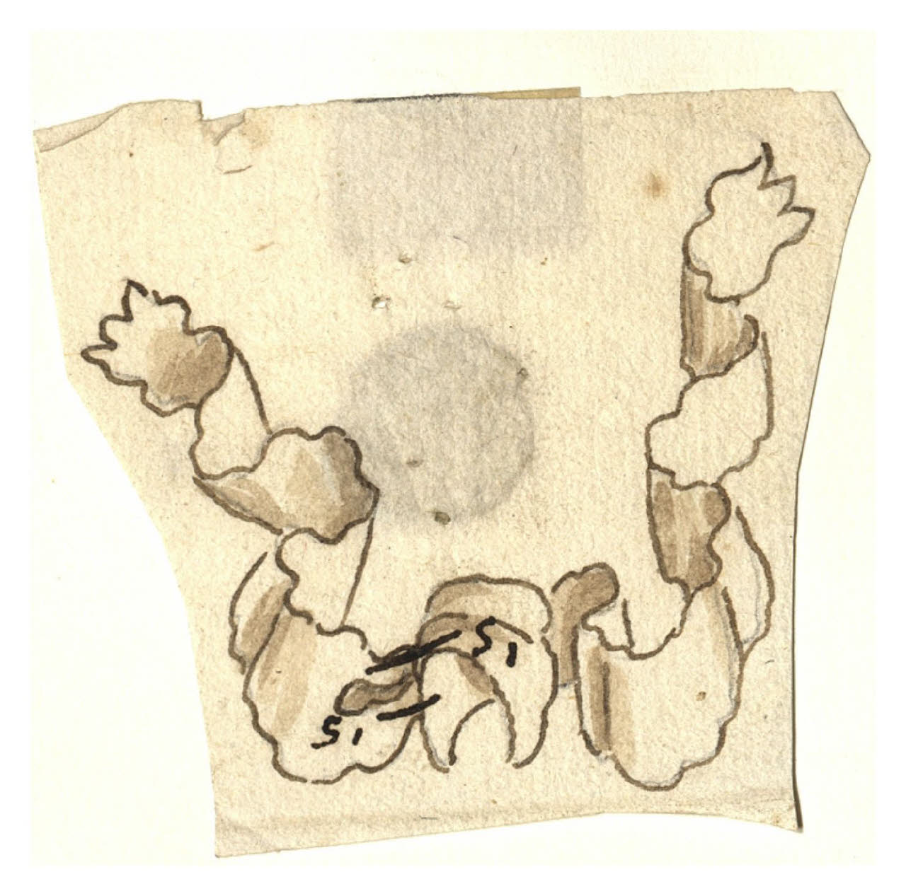 Nastro (disegno) di Maggiolini (bottega) (secc. XVIII/ XIX)