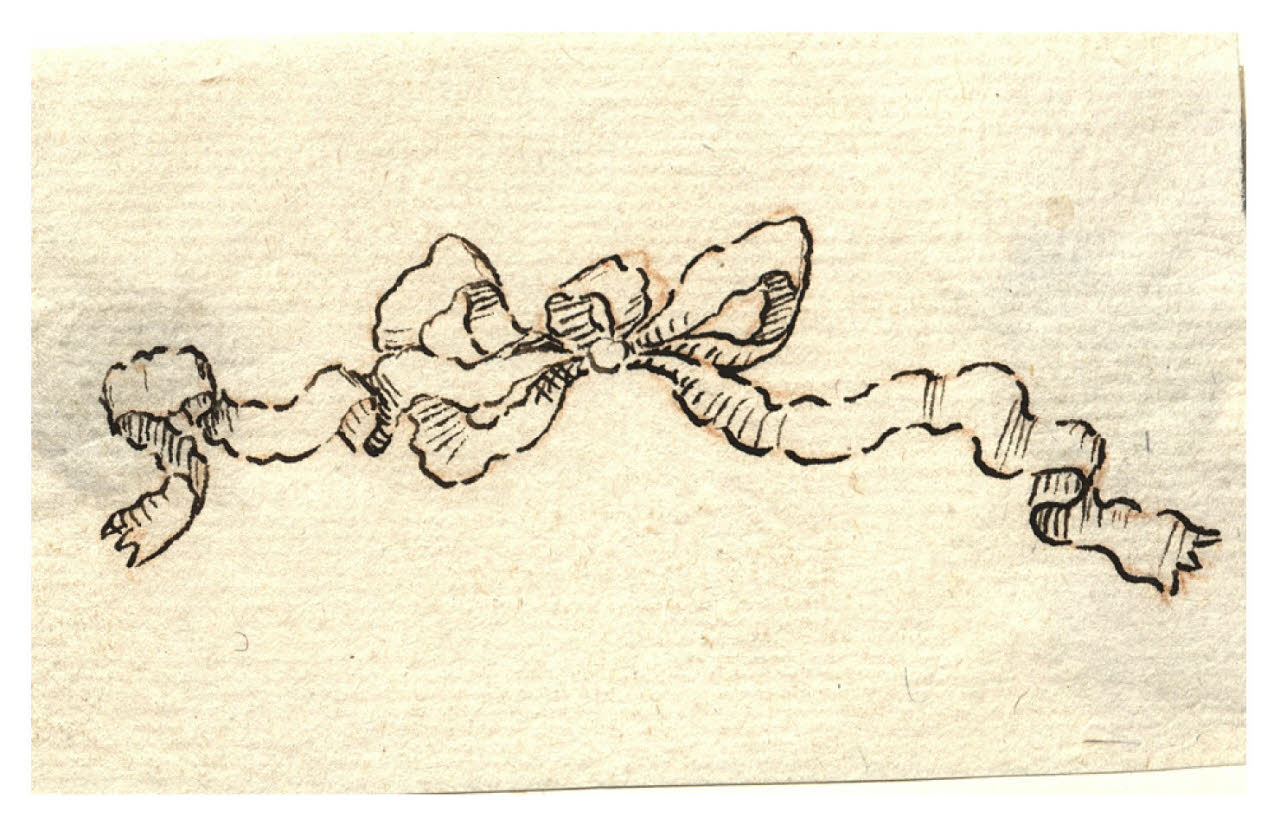 Nastro (disegno) di Maggiolini (bottega) (secc. XVIII/ XIX)