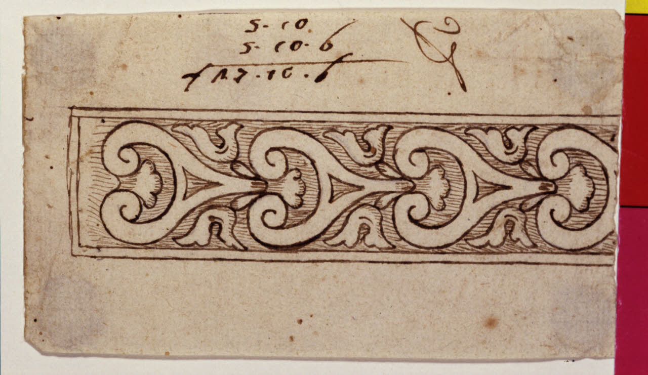 Studio di fregio (disegno) di Maggiolini (bottega) (secc. XVIII/ XIX)