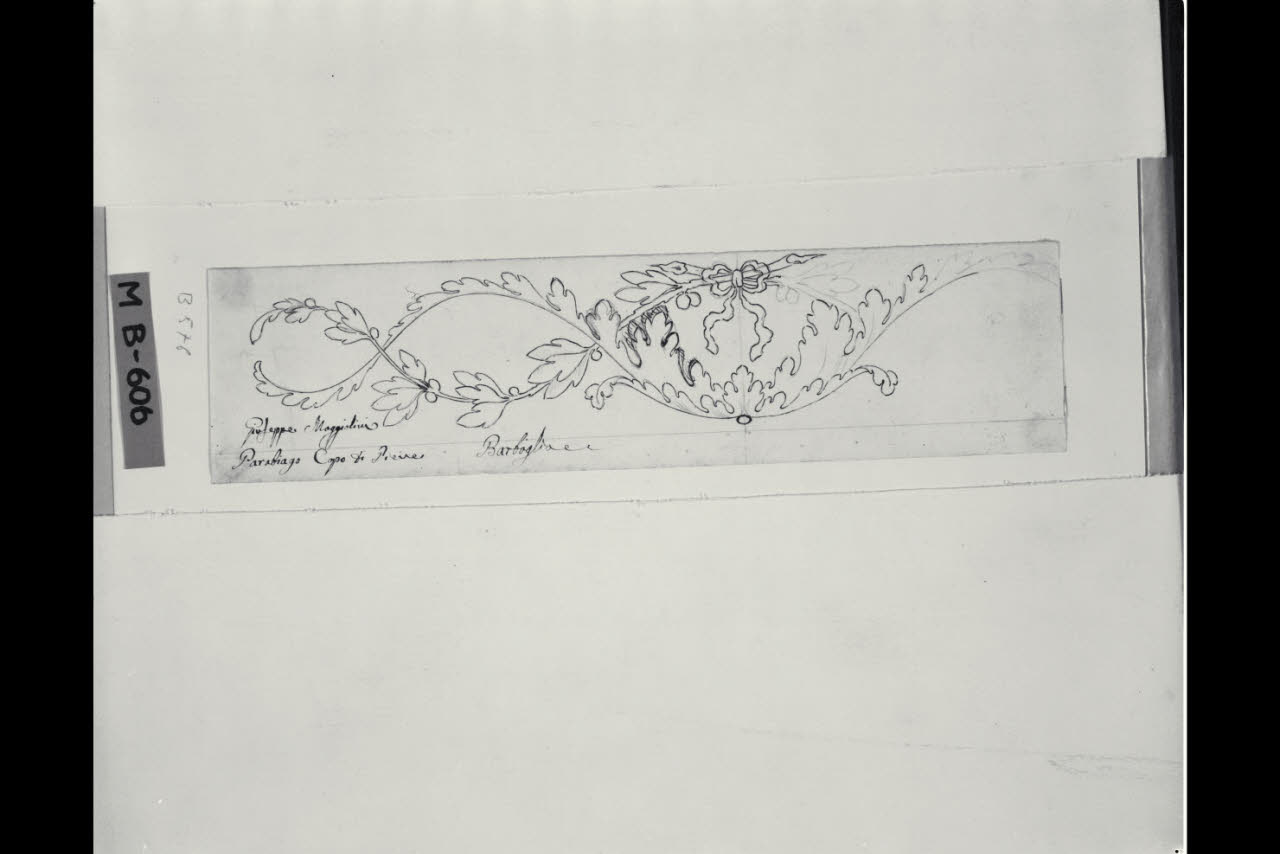 Studio di fregio (disegno) di Maggiolini (bottega) (secc. XVIII/ XIX)