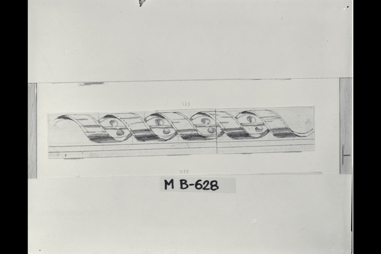 Studio di bordura (disegno) di Maggiolini (bottega) (secc. XVIII/ XIX)