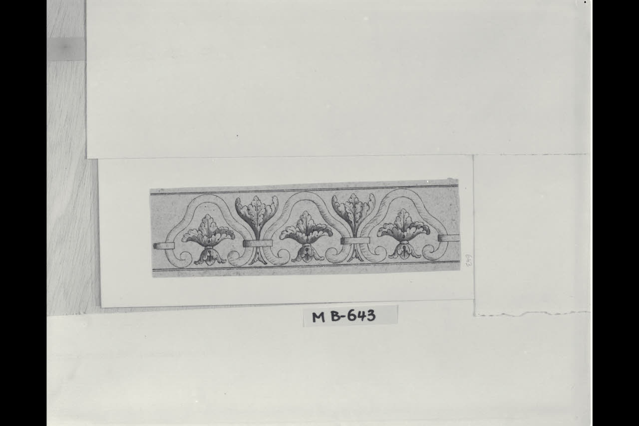 Studio di fregio (disegno) di Maggiolini (bottega) (secc. XVIII/ XIX)