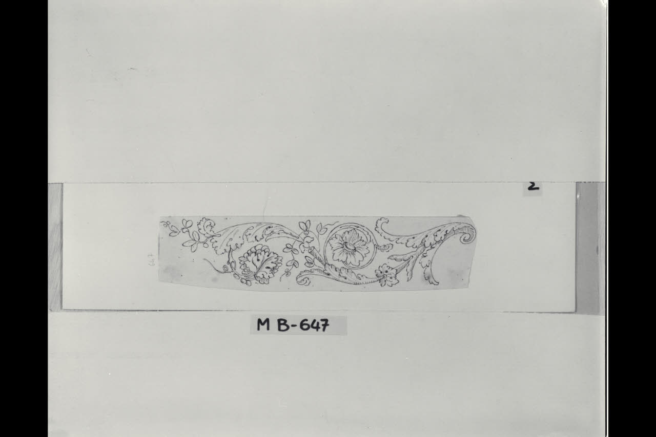 Studio di fregio (disegno) di Maggiolini (bottega) (secc. XVIII/ XIX)