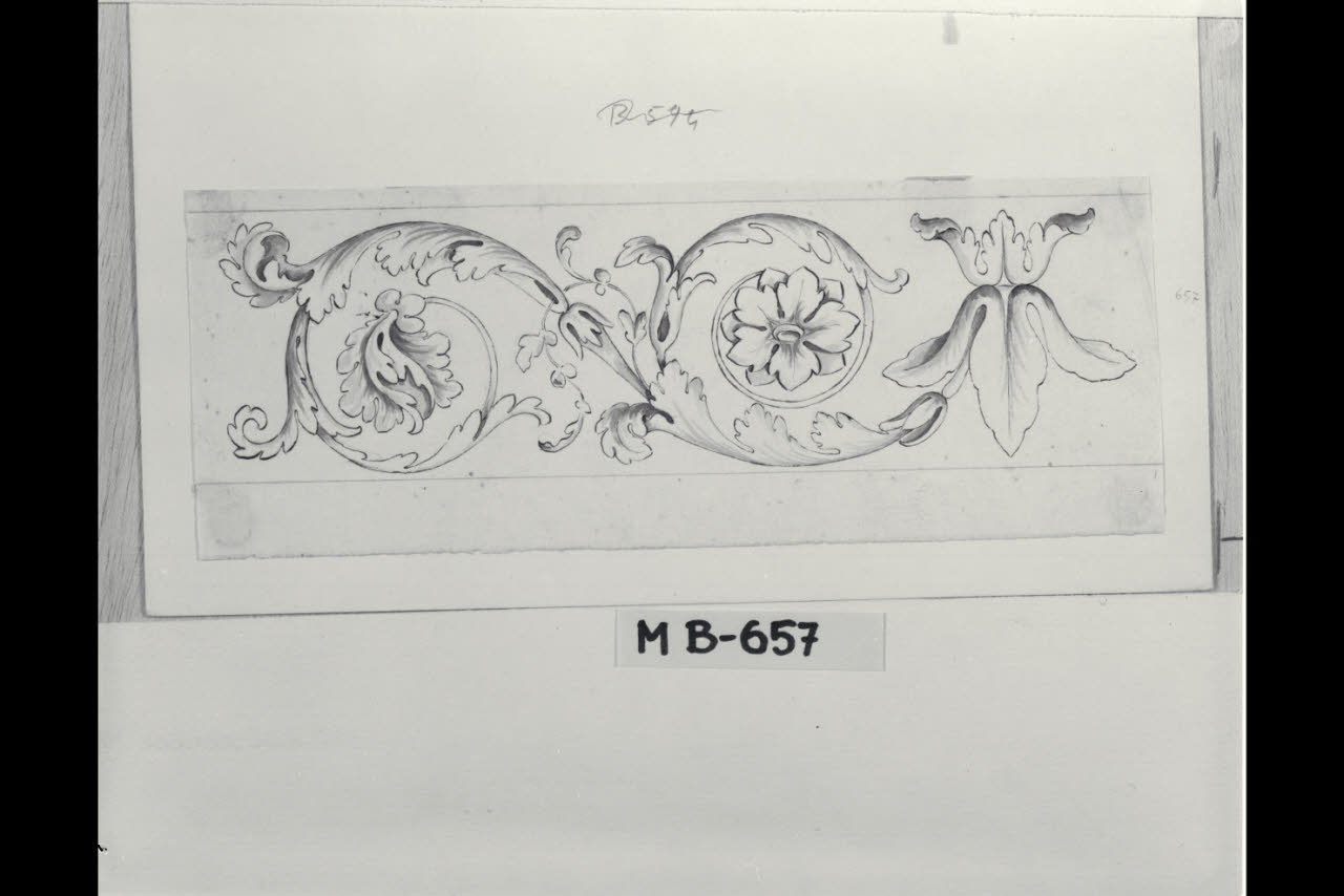 Studio di fregio (disegno) di Maggiolini (bottega) (secc. XVIII/ XIX)