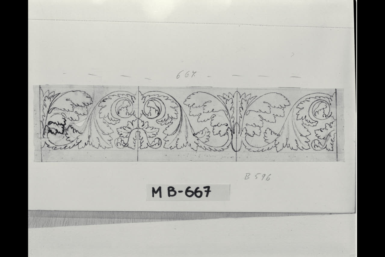 Studio di fregio (disegno) di Maggiolini (bottega) (secc. XVIII/ XIX)