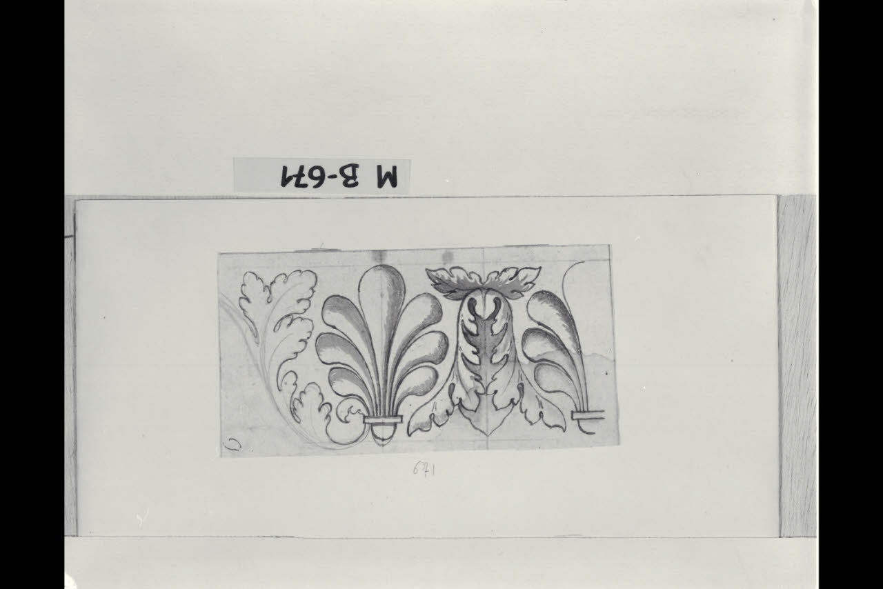 Studio di fregio (disegno) di Maggiolini (bottega) (secc. XVIII/ XIX)
