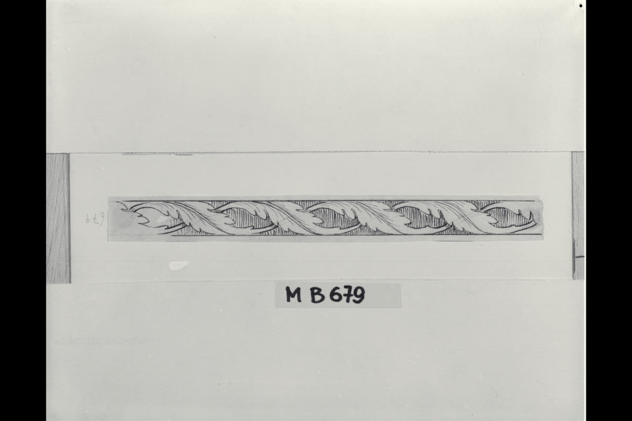 Studio di bordura (disegno) di Maggiolini (bottega) (secc. XVIII/ XIX)