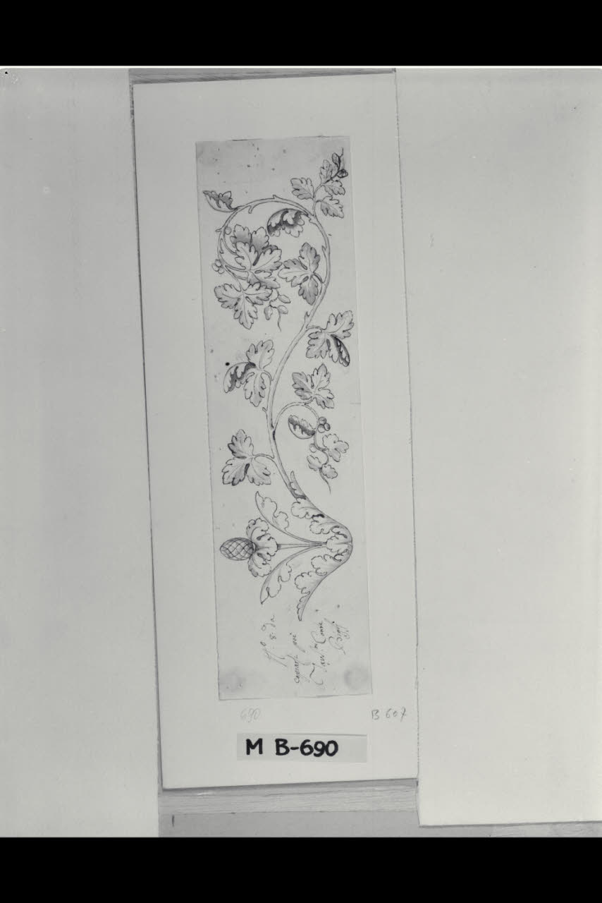 Studio di fregio (disegno) di Maggiolini (bottega) (secc. XVIII/ XIX)