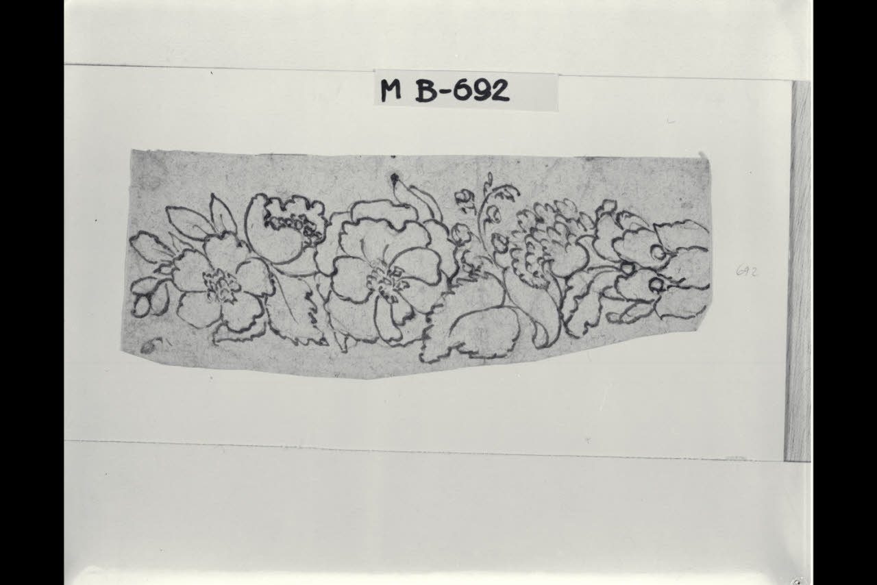 Fiori (disegno) di Maggiolini (bottega) (secc. XVIII/ XIX)