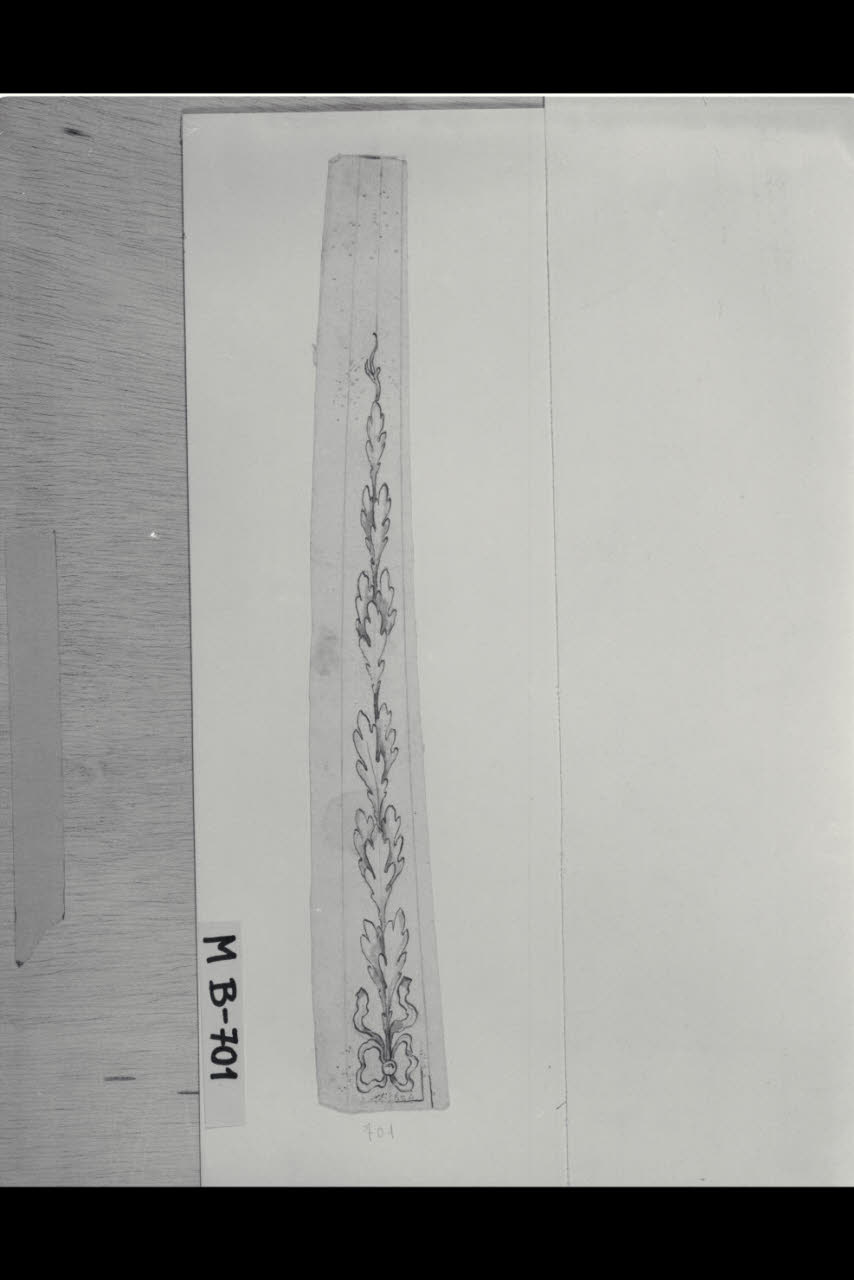 Studio di bordura (disegno) di Maggiolini (bottega) (secc. XVIII/ XIX)