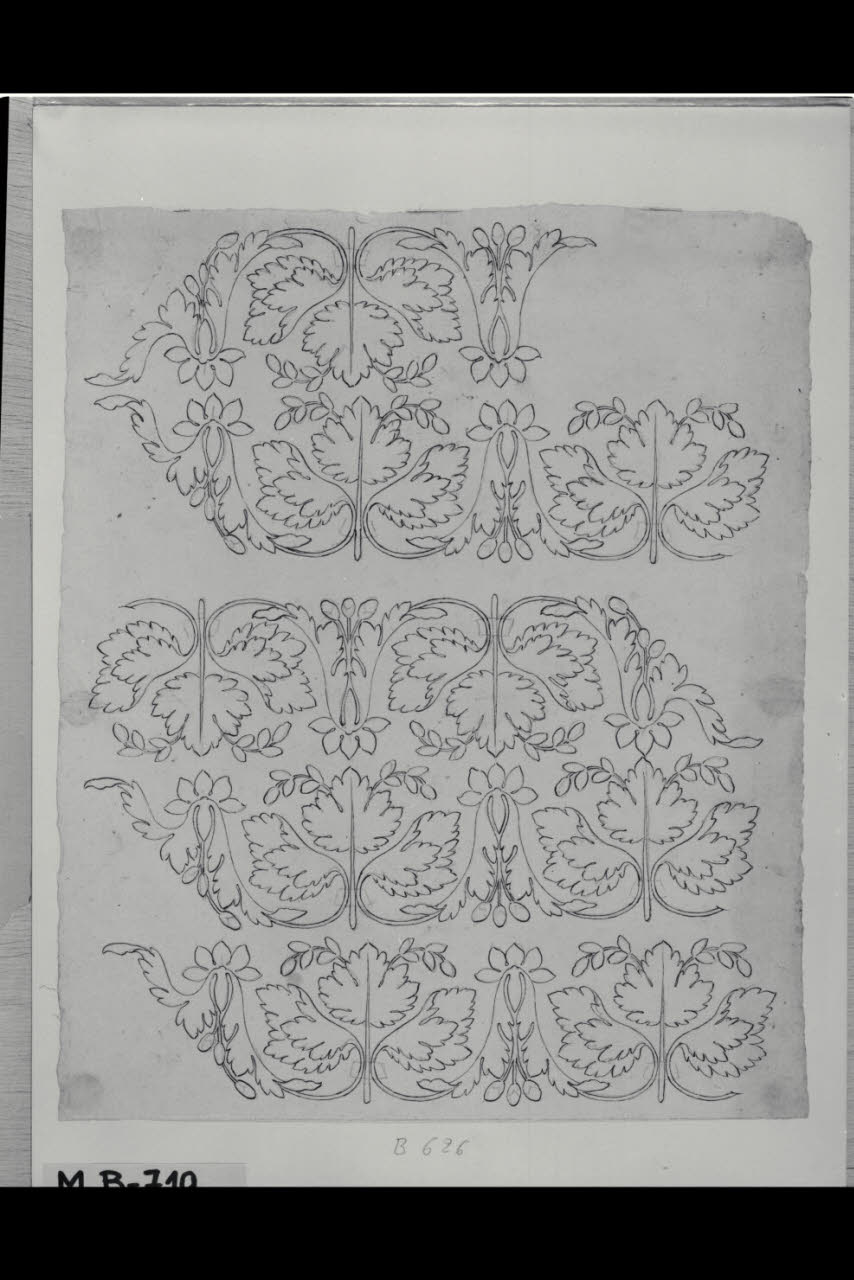 Studi di fregi (disegno) di Maggiolini (bottega) (secc. XVIII/ XIX)