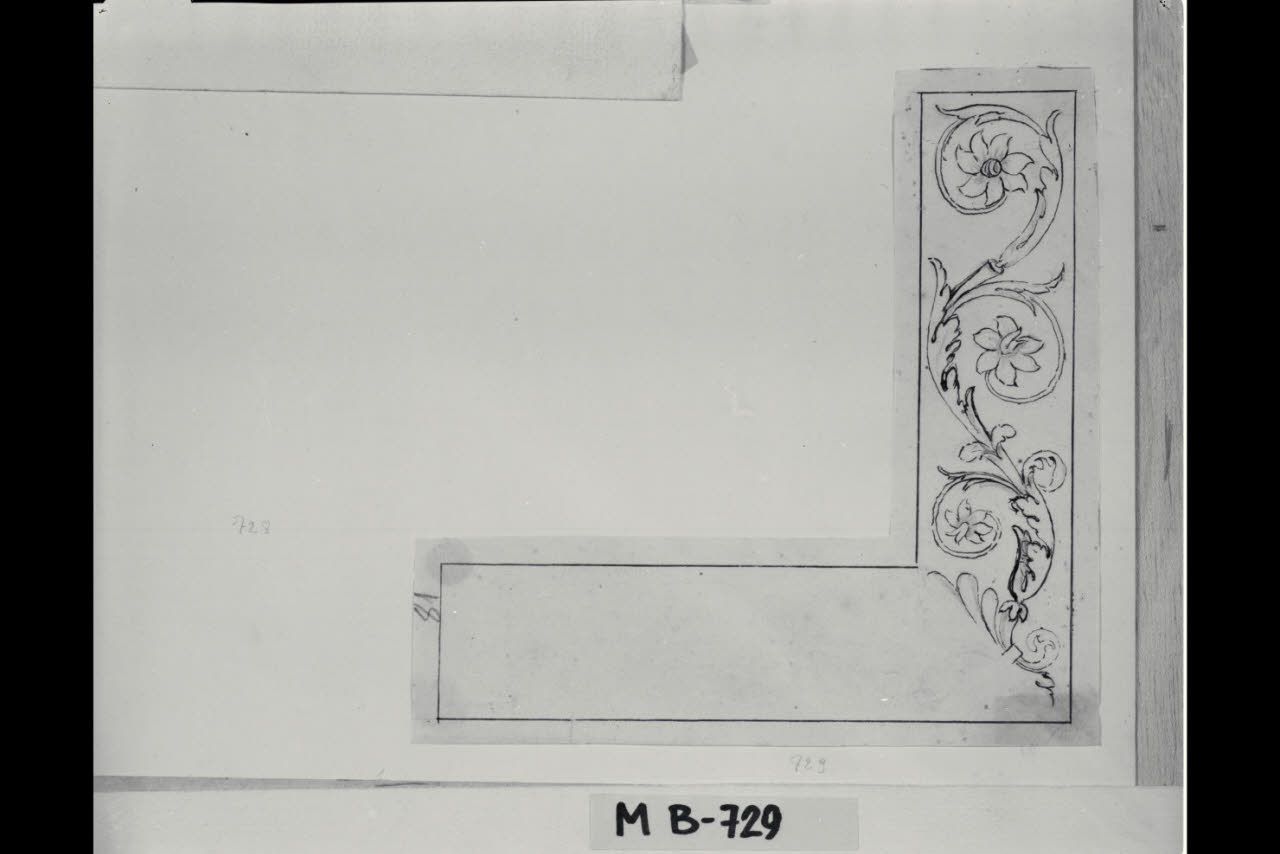 Studio di incorniciatura (disegno) di Maggiolini (bottega) (secc. XVIII/ XIX)