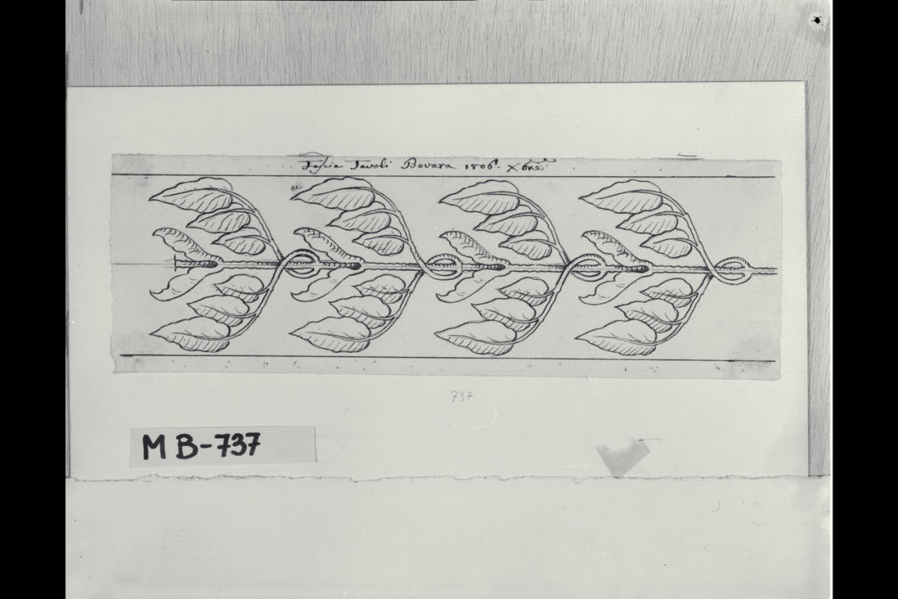 Studio di fregio (disegno) di Maggiolini (bottega) (sec. XIX)