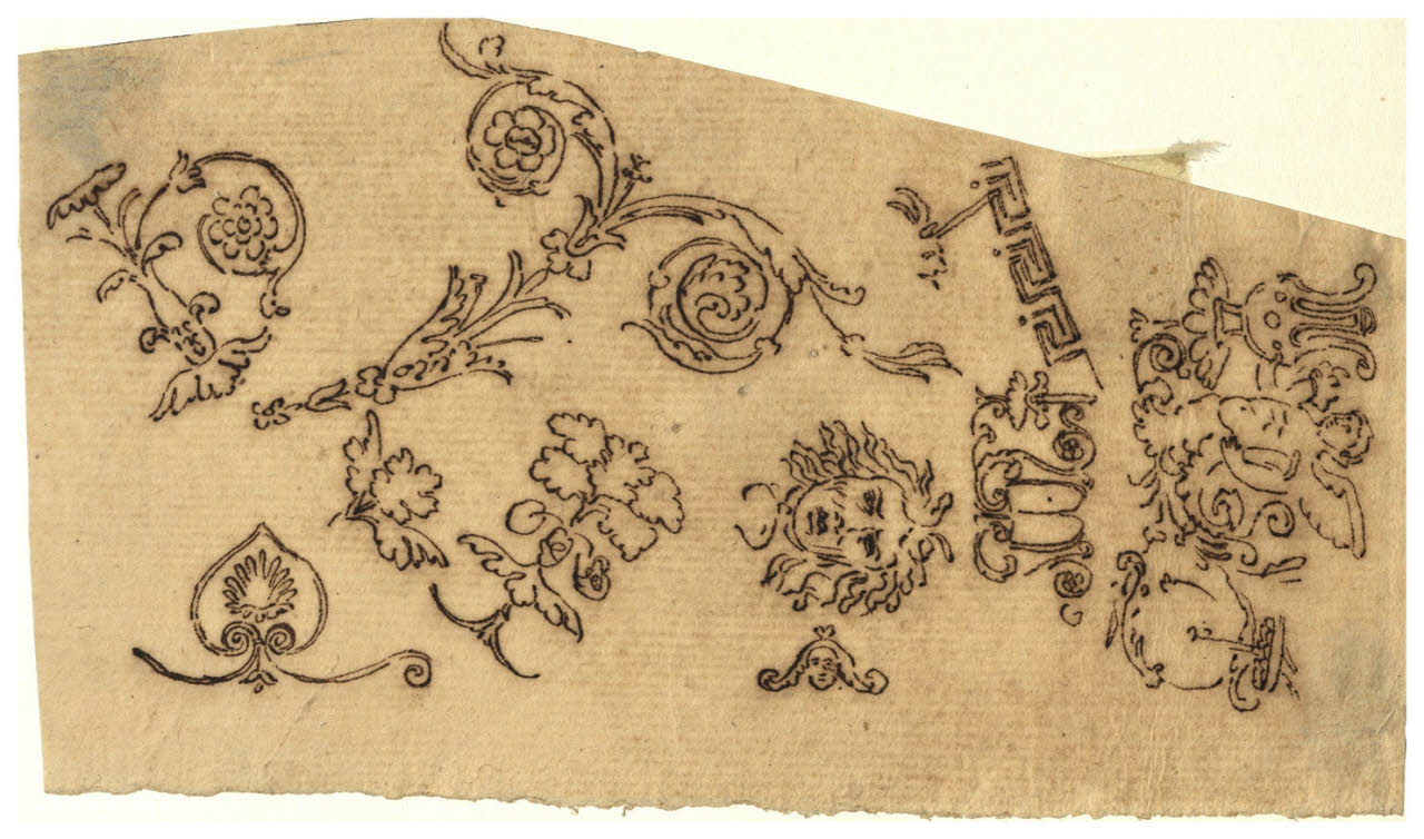 Schizzi decorativi (disegno) di Maggiolini (bottega) (secc. XVIII/ XIX)