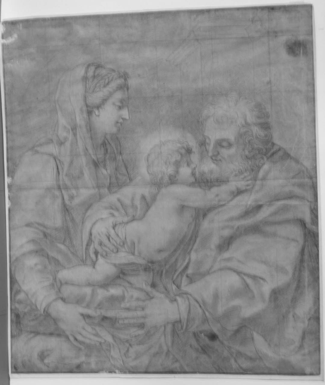 Sacra famiglia (disegno) di Appiani, Andrea (secc. XVIII/ XIX)