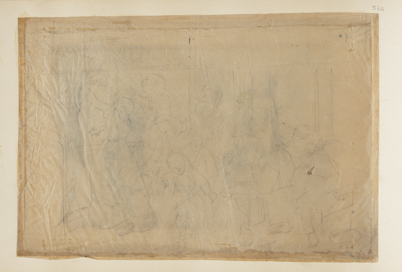 Composizione, Composizione (disegno) di Durini, Alessandro (sec. XIX)