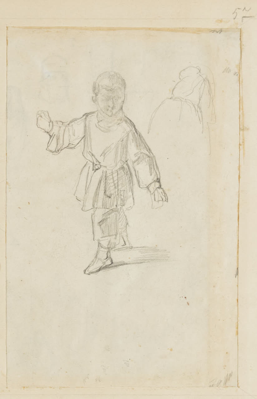 Bambino, Bambino (disegno) di Durini, Alessandro (sec. XIX)