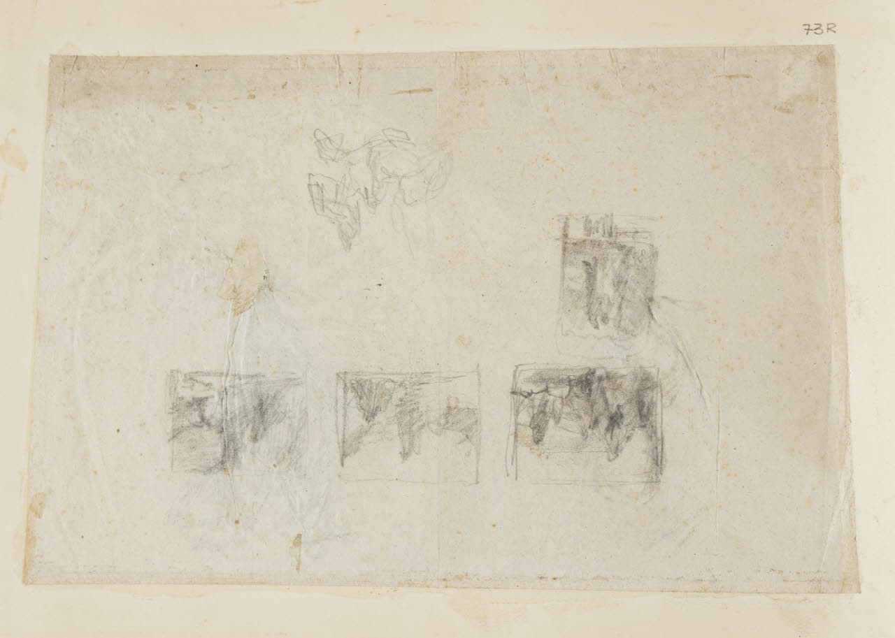 Studio per composizioni, Studio per composizioni (disegno) di Durini, Alessandro (sec. XIX)