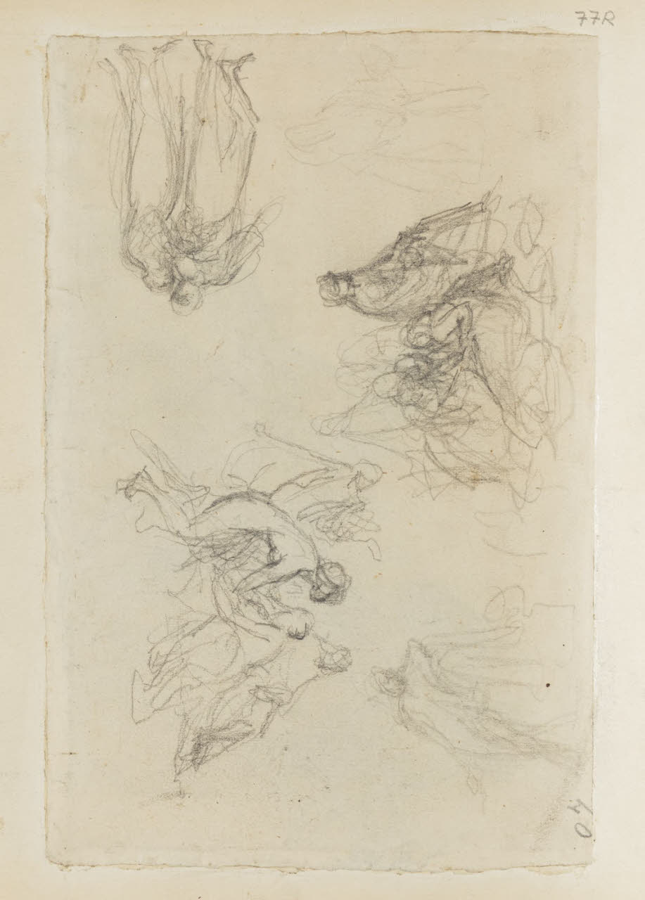 Studio per composizioni, Studio per composizioni (disegno) di Durini, Alessandro (sec. XIX)