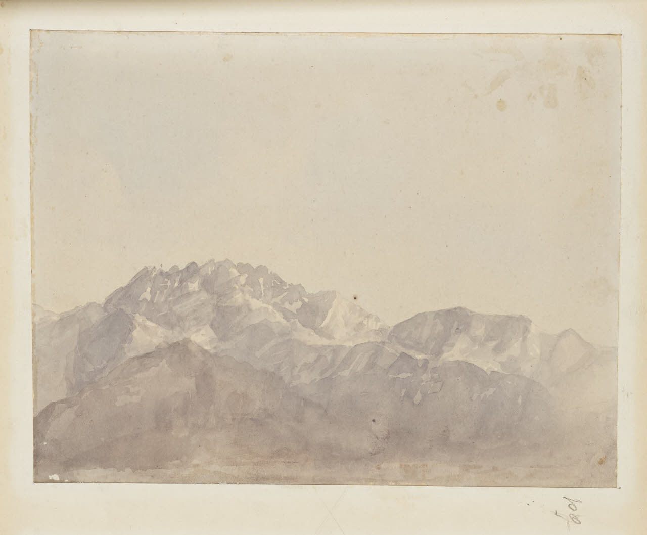 Montagne, Montagne (disegno) di Durini, Alessandro (sec. XIX)