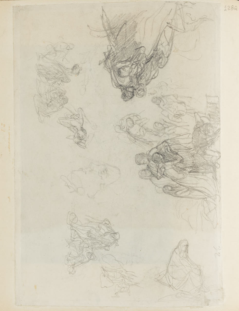 Studio per composizioni, Studio per composizioni (disegno) di Durini, Alessandro (sec. XIX)