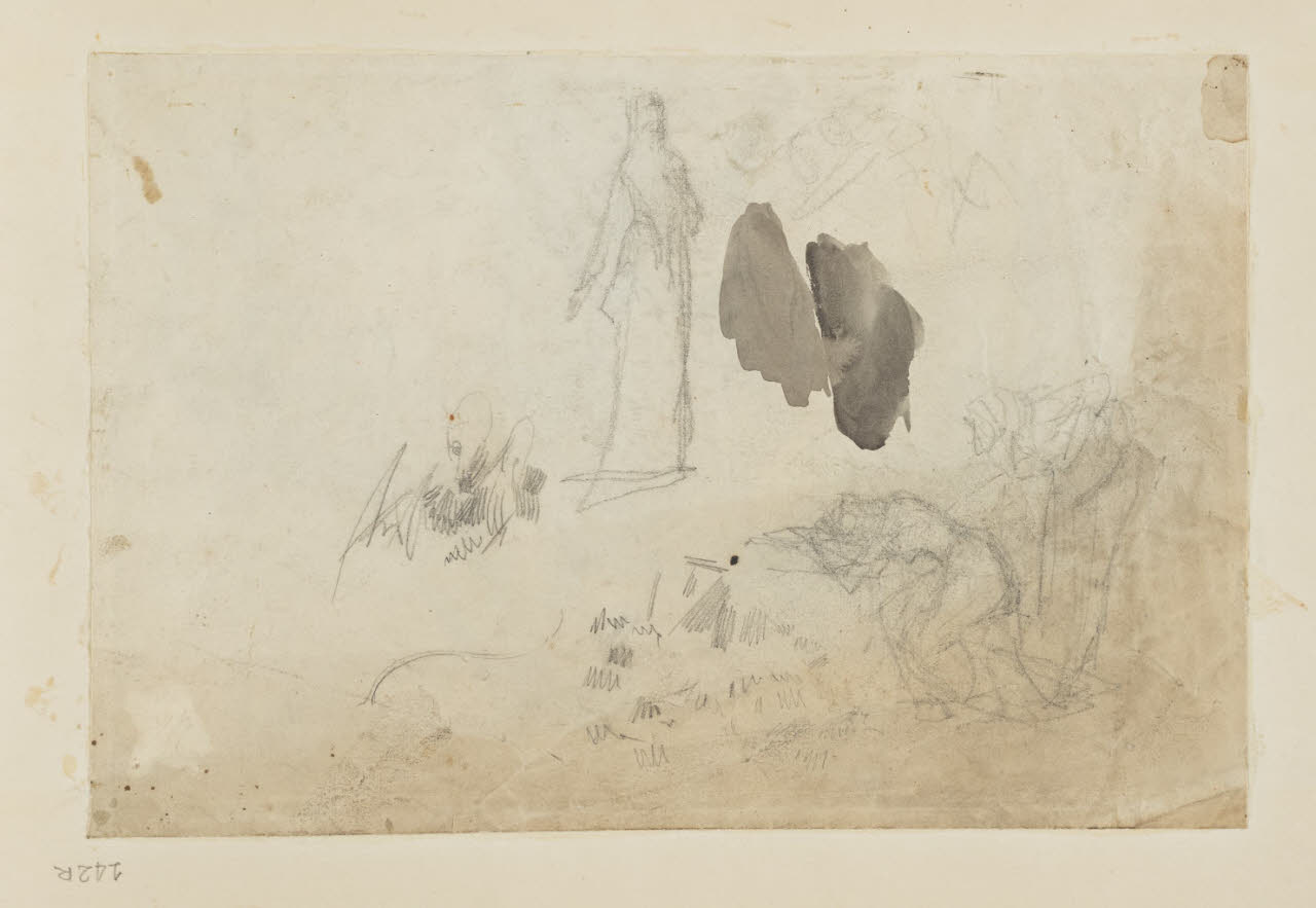 Schizzi, Schizzi (disegno) di Durini, Alessandro (sec. XIX)