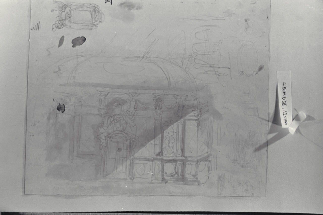 Particolari architettonici (disegno) di Durini, Alessandro (sec. XIX)