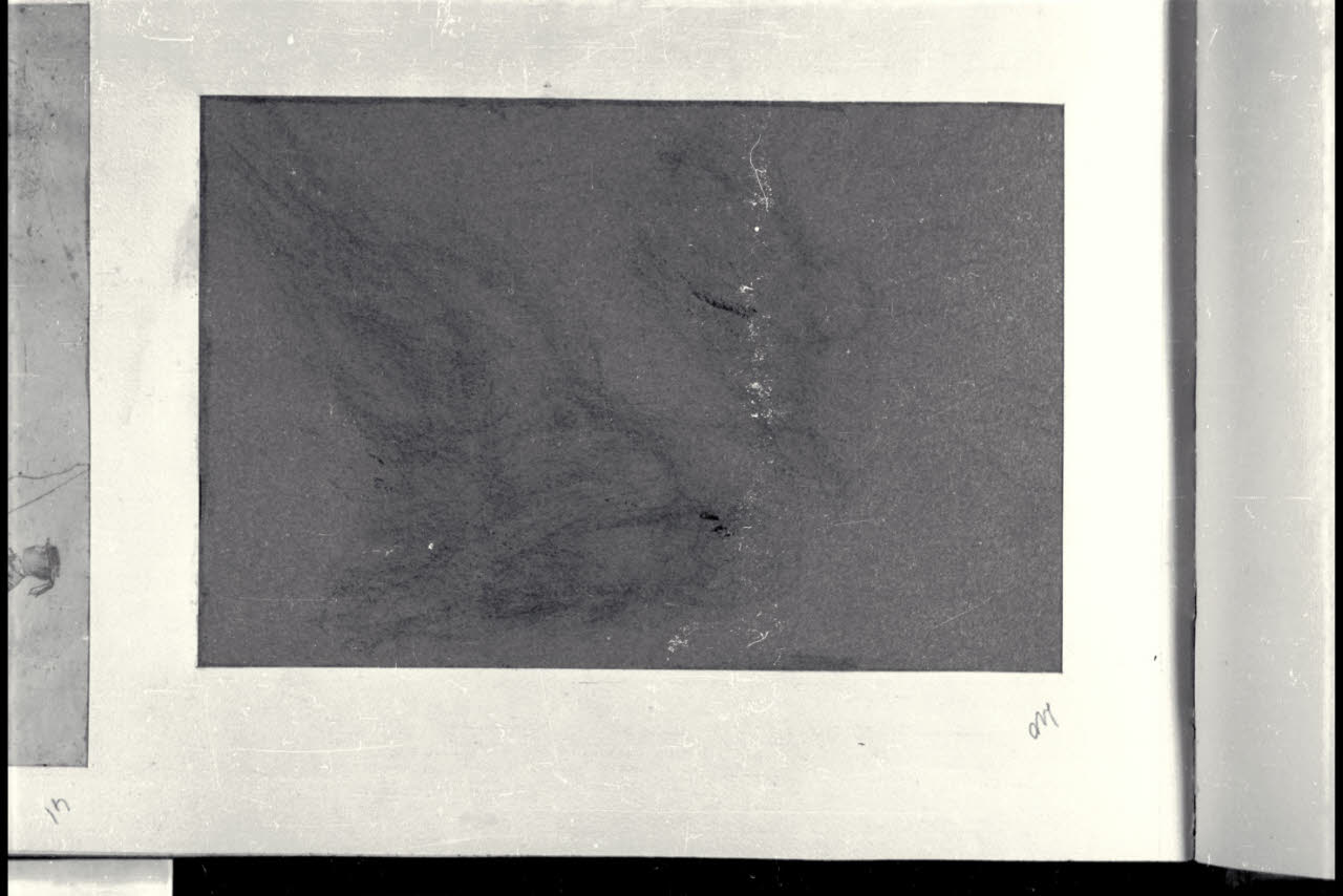 Schizzo con due figure (disegno) di Durini, Alessandro (sec. XIX)