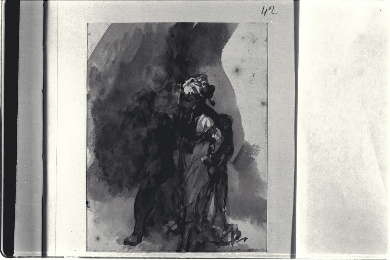 Studi di figure (disegno) di Durini, Alessandro (sec. XIX)