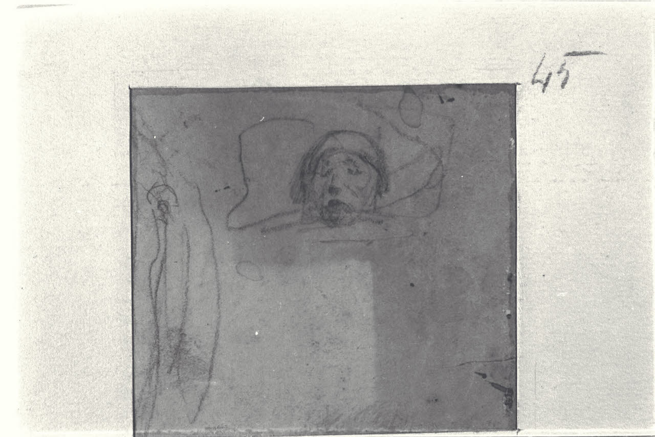 Schizzo di figura (disegno) di Durini, Alessandro (sec. XIX)