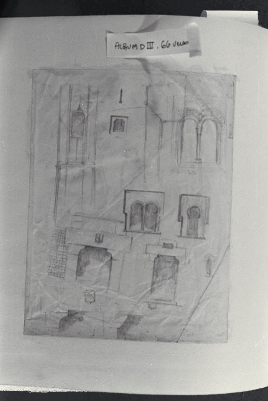 Particolari architettonici (disegno) di Durini, Alessandro (sec. XIX)