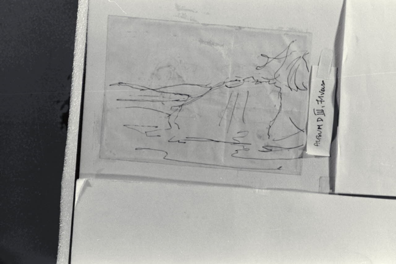 Schizzo (disegno) di Durini, Alessandro (sec. XIX)